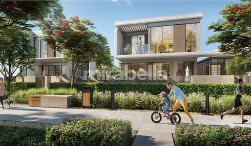 4 Bedroom Villa for Sale in Tilal Al Ghaf, Dubai - Corner Unit | Large Plot | Hand Over Soon