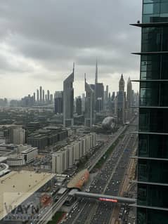 3 BR +Maid Room Unfurnished | Sheikh Zayed Road View