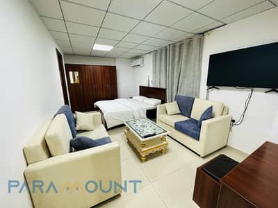 Studio for Rent in Al Rashidiya, Ajman - Furnished studio for rent monthly