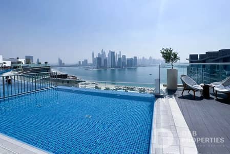 朱美拉棕榈岛， 迪拜 单身公寓待租 - 位于朱美拉棕榈岛，棕榈岛七号豪华公寓 的公寓 84000 AED - 8781891