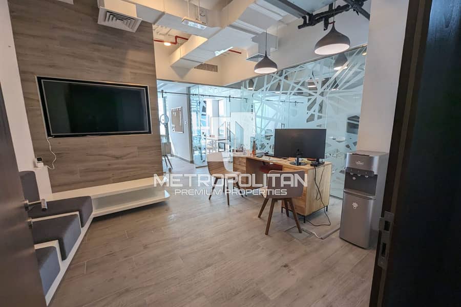 Fully Furnished Office | High Floor | Prime Area