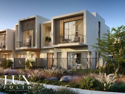 4 Bedroom Townhouse for Sale in The Valley, Dubai - Single Row | Green Belt | Close to Pool