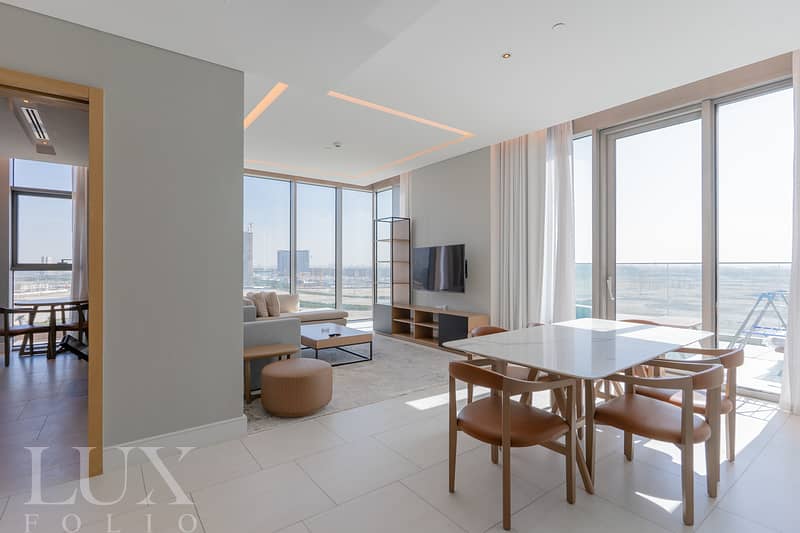 Luxurious 2BR+M Duplex in SLS Dubai I Fully Furnished I Maid's Room