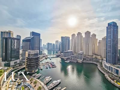 Studio for Rent in Dubai Marina, Dubai - Upgraded | Full Marina View | Bills incl