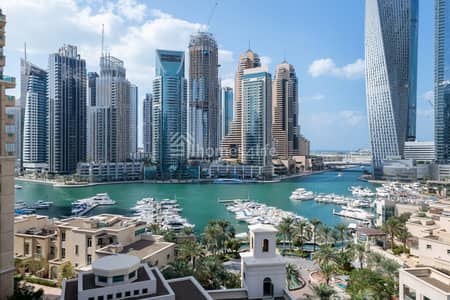 2 Bedroom Flat for Sale in Dubai Marina, Dubai - Full Marina Views | 2BR Modified Into 3BR |VACANT
