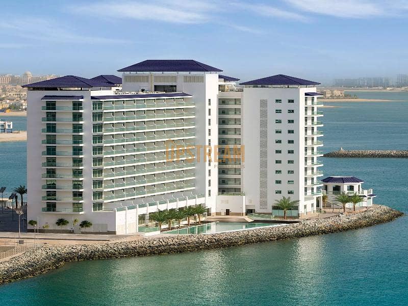 位于朱美拉棕榈岛，蔚蓝公馆 1 卧室的公寓 155000 AED - 8783228