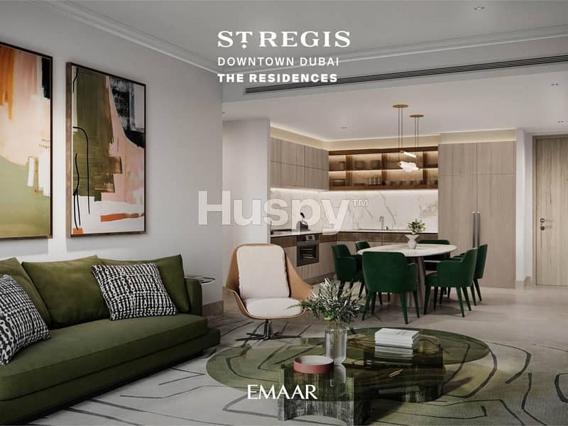 شقة في ذا سانت ريجيس رزيدنسز،وسط مدينة دبي 2 غرف 4200000 درهم - 8783284
