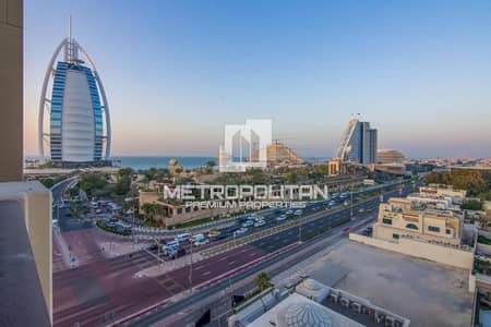 1 Bedroom Apartment for Sale in Umm Suqeim, Dubai - Exclusive |Burj Al Arabi View| Vacant on Transfer