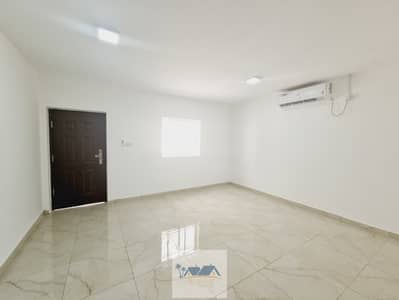 Studio for Rent in Al Shawamekh, Abu Dhabi - Brand New Studio With Big kitchen Backyard Near Grand Market at Al Shawamekh