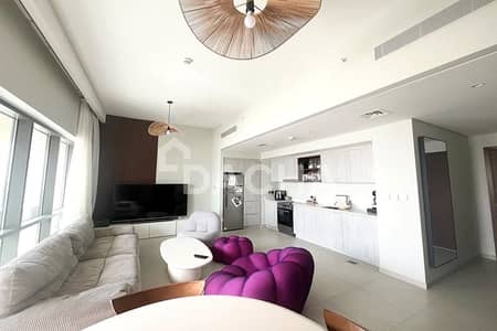 2 Bedroom Apartment for Sale in Dubai Creek Harbour, Dubai - High Floor I Future Creek Tower View | Bright