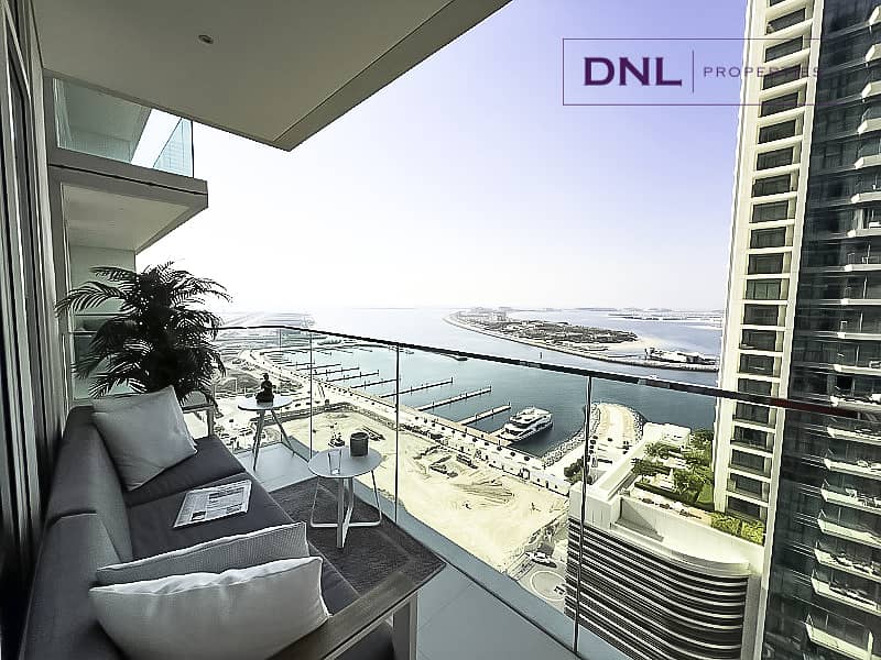 位于迪拜港，艾玛尔海滨社区，日出海湾公寓，日出海湾2号塔楼 1 卧室的公寓 145000 AED - 8783876