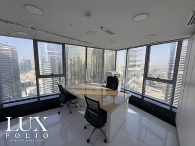 Office for Sale in Jumeirah Lake Towers (JLT), Dubai - HIGH FLOOR | FULLY FITTED & FURNISHED | VACANT