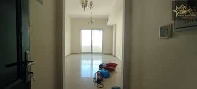 1BHK with balcony Al ghwair only for family need & clean building ,central AC building only 23K