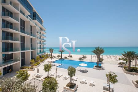 2 Bedroom Apartment for Rent in Saadiyat Island, Abu Dhabi - mamsha-saadiyat-island-abudhabi-balcony-pool-view (2). JPG