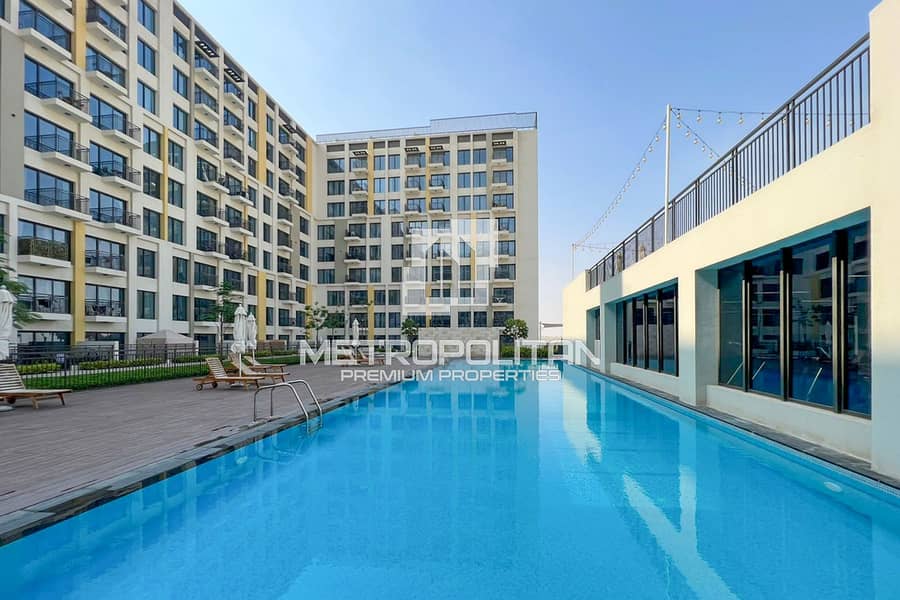 Pool View |  Furnished Studio | Vacant