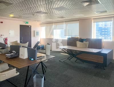 Office for Rent in Business Bay, Dubai - 3 PARKINGS | FURNISHED | BEAUTIFUL VIEW