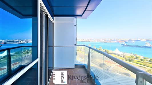 3 Bedroom Flat for Rent in Corniche Area, Abu Dhabi - Full Sea View -3 BHK with Maid-2 Parking