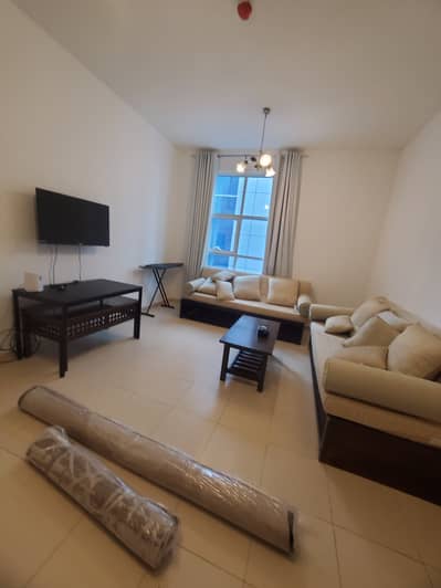 1 Bedroom Apartment for Rent in Al Nuaimiya, Ajman - Chiller free Live the Ajman Dream! ✨ Furnished 1-BR Oasis in City Tower (AED 3600/month)