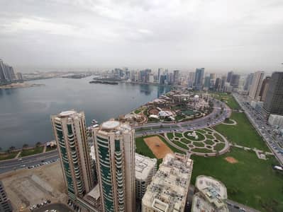 2 Bedroom Flat for Rent in Al Majaz, Sharjah - SEA VIEW 45 DAYS 1 PARKING FREE 2BHK WITH MAID/4 WASHROOM WARDROBES IN JUST 54950