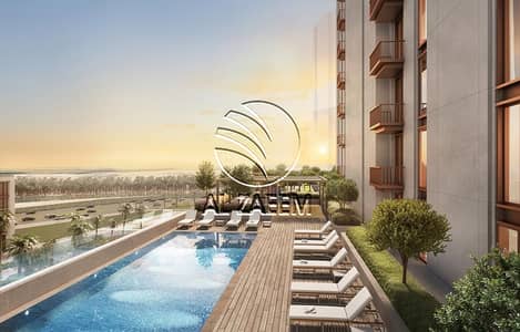 Studio for Rent in Al Reem Island, Abu Dhabi - Reflection-Project-Gallery---Pool-Terrace. jpg