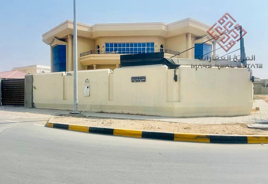 Luxurious 7 bedrooms villa is available for rent in Muwafjah Sharjah