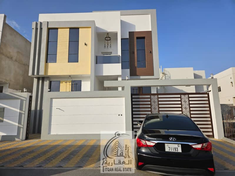 Super deluxe finishing villa for rent
 In the Emirate of Ajman, Al Helio area