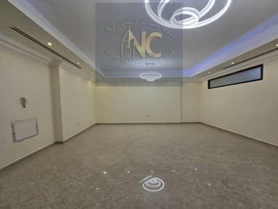 For annual rent, a 3-room apartment and a hall with 3 super deluxe bathrooms in Ajman, Al Rawda
