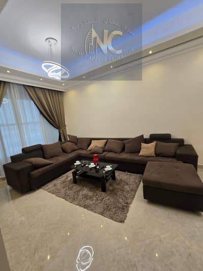 For rent in Ajman, a three-room apartment and a living room, unfurnished, in Al-Rawda 3 area, the first resident