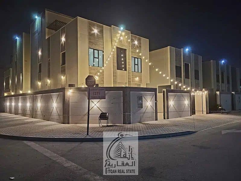 For rent, a villa in the Yasmine area, consisting of 6 rooms, a sitting room, a hall, and a maid’s room