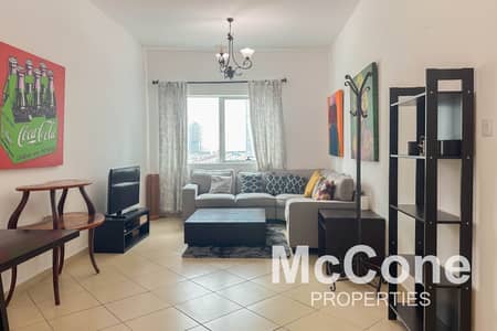 1 Bedroom Apartment for Rent in Dubai Marina, Dubai - Fully Furnished | Marina View | Close to Metro