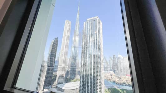 3 Bedroom Apartment for Rent in Downtown Dubai, Dubai - Full Burj & Fountain View | Higher Floor
