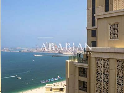 2 Bedroom Apartment for Rent in Jumeirah Beach Residence (JBR), Dubai - High Floor | Palm and Marina View | Upgraded | VOT