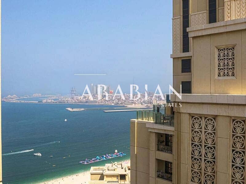 High Floor | Palm and Marina View | Upgraded | VOT