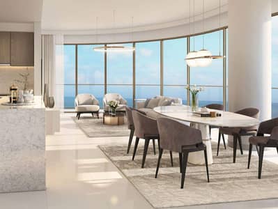 3 Bedroom Flat for Sale in Dubai Harbour, Dubai - Branded | High Floor | 60/40 Payment plan