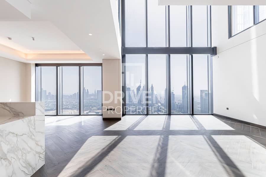 Top Floor with Burj Khalifa View | Duplex