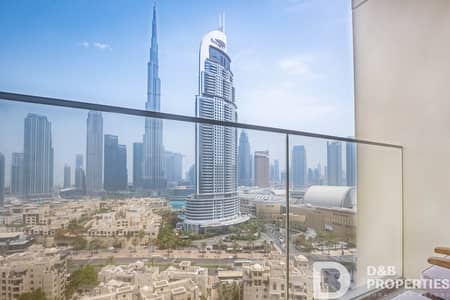 2 Bedroom Apartment for Sale in Downtown Dubai, Dubai - Burj Khalifa and Fountain View | Fully Furnished