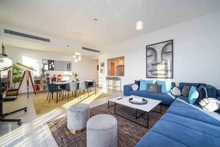 3 Bedroom Apartment for Rent in Umm Suqeim, Dubai - High floor w Burj Al Arab and Sea Views I Penthouse