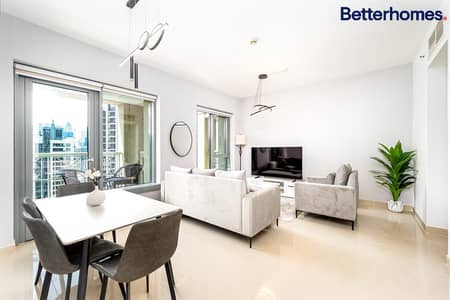 1 Bedroom Apartment for Rent in Downtown Dubai, Dubai - High Floor | Fully Furnished | Boulevard View