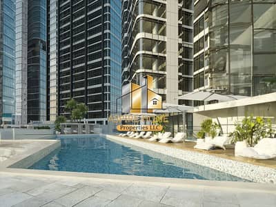 2 Bedroom Flat for Sale in Al Reem Island, Abu Dhabi - Pool exterior. png
