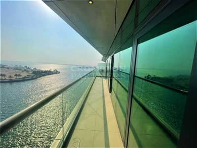 2 Bedroom Apartment for Rent in Al Raha Beach, Abu Dhabi - Mesmerizing Sea Views | Balcony | Vacant