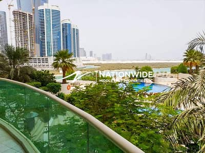 1 Bedroom Apartment for Sale in Al Reem Island, Abu Dhabi - Elegant 1BR| Sea+ Pool Views| Rented |Prime Area