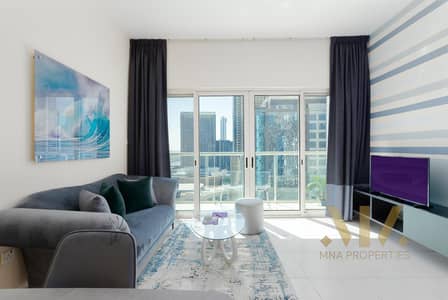 فلیٹ 1 غرفة نوم للايجار في دبي مارينا، دبي - شقة في برج مارينا فيو A،أبراج مارينا فيو،دبي مارينا 1 غرفة 110000 درهم - 8794001