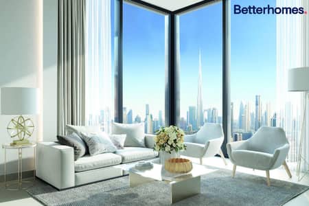 3 Bedroom Flat for Sale in Sobha Hartland, Dubai - Post-handover PP | Burj View | High Floor