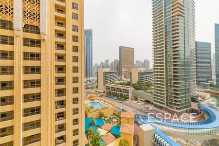 3 Bedroom Flat for Rent in Jumeirah Beach Residence (JBR), Dubai - Sea View | Unfurnished |Spaciouus | 3 Bed