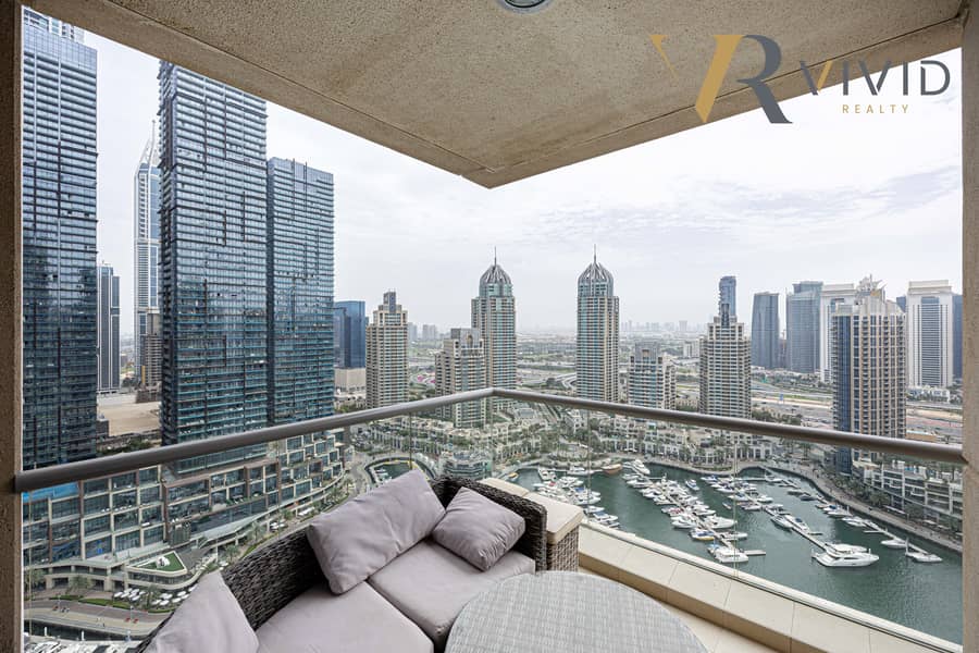 位于迪拜码头，蓝色鸢尾大厦 2 卧室的公寓 2900000 AED - 8795001