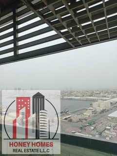 SEA VIEW 2 BEDROOM AVAILALBE FOR RENT IN AJMAN PEARL TOWER