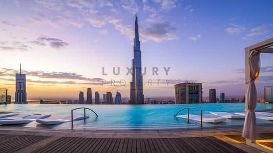 2 Bedroom Flat for Sale in Downtown Dubai, Dubai - Furnished I Largest Layout I Burj Khalifa View