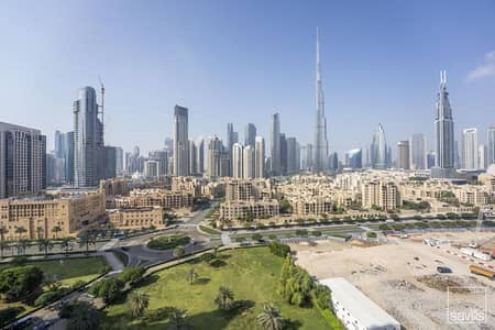 2 Bedroom Flat for Rent in Downtown Dubai, Dubai - DEWA Included | Burj Khalifa View | Furnished