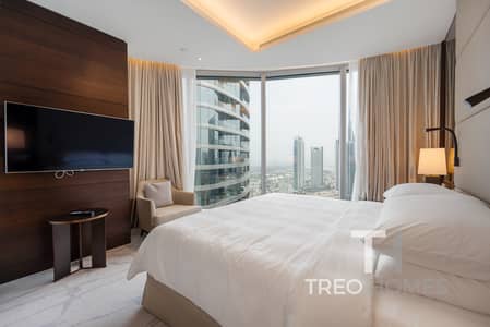 3 Bedroom Flat for Rent in Downtown Dubai, Dubai - Burj Khalifa Views | Serviced | Downtown