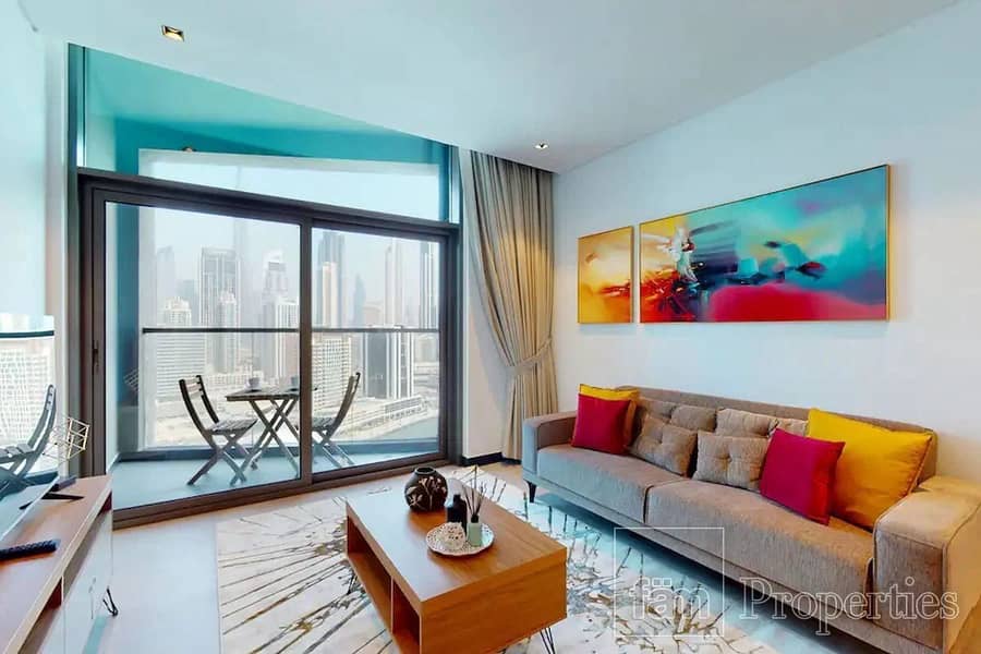 High Floor| Full Canal,Skyline View| Furnished